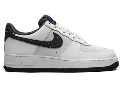 Pre-owned Nike Men's  Air Force 1 Low '07 Starry Swoosh Sneakers In Summit White/anthracite/photon Dust