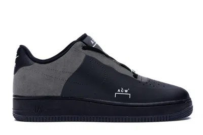 Pre-owned Nike Men's  Air Force 1 Low A Cold Wall Sneakers In Black/white/dark Grey