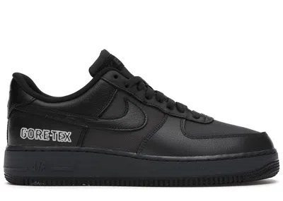 Pre-owned Nike Men's  Air Force 1 Low Goretex Sneakers In Anthracite/black/barely Grey