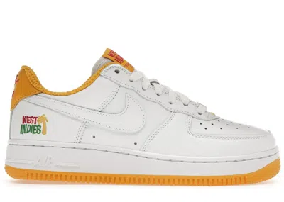 Pre-owned Nike Men's  Air Force 1 Low Retro Qs West Indies (2023) Sneakers In White/university Gold In Multi