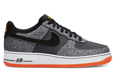 Pre-owned Men's  Air Force 1 Low Safari Sneakers In Dark Grey/black/royal Challenge from StockX