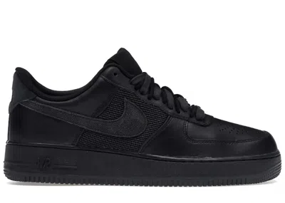 Pre-owned Nike Men's  Air Force 1 Low Sp Slam Jam Sneakers In Black/off Noir