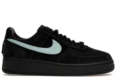 Pre-owned Nike Men's  Air Force 1 Low Tiffany & Co. 1837 Sneakers In Black