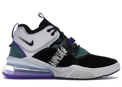 Pre-owned Nike Men's  Air Force 270 Carnivore Sneakers In Black/court Purple/dark Atomic Teal