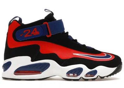 Pre-owned Nike Men's  Air Griffey Max 1 Usa Sneakers In Black/deep Royal Blue/university Red