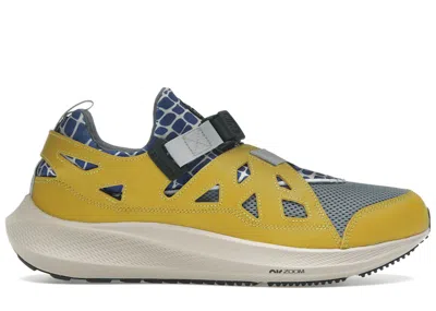 Pre-owned Nike Men's  Air Huarache 20y24 Patta Running Team Sneakers In Saffron Quartz/cool Grey/sanddrift In Multi