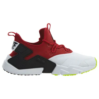 Pre-owned Nike Men's  Air Huarache Drift Volt Sneakers In Gym Red/white/black In Multi