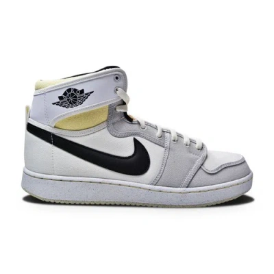 Pre-owned Nike Men's  Air Jordan 1 Ko - Do5047 100 - White Black Grey Fog Sail