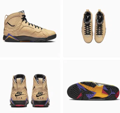 Pre-owned Nike Men's  Air Jordan 7 Retro Se 'afrobeats' Shoes Boots Dz4729-200 In As Pics