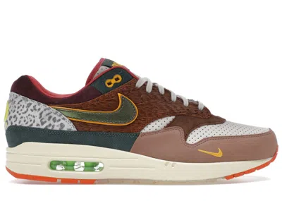 Pre-owned Nike Men's  Air Max 1 '87 Luxe University Of Oregon Pe (2024) (numbered) Sneakers In Light Orewood Br In Multi