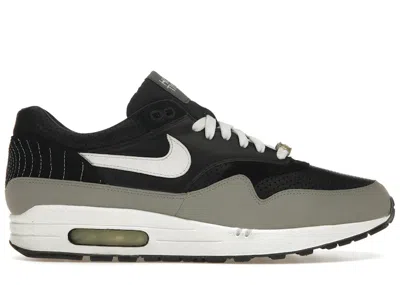 Pre-owned Nike Men's  Air Max 1 Air U Breathe Sneakers In Black/white/medium Grey