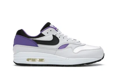 Pre-owned Nike Men's  Air Max 1 Ch.1 Purple Punch Sneakers In White/neutral Grey/sport Royal