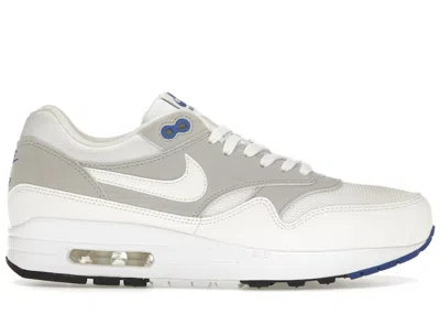 Pre-owned Nike Men's  Air Max 1 Change Sneakers In White/varsity Royal In Multi
