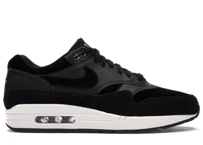 Pre-owned Nike Men's  Air Max 1 Rebel Skulls Sneakers In Black/chrome/off White