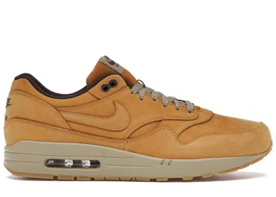 Pre-owned Nike Men's  Air Max 1 Wheat Pack (2015) Sneakers In Bronze/baroque Brown