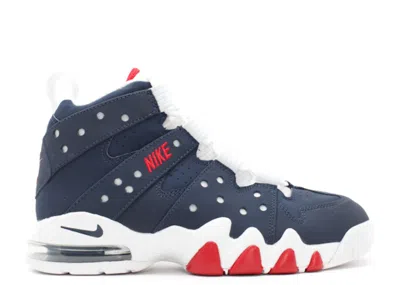 Pre-owned Nike Men's  Air Max 2 Cb '94 (2015) Sneakers In Obsidian/gym Red/white