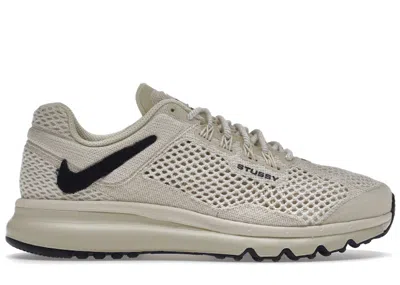 Pre-owned Nike Men's  Air Max 2013 Stussy Sneakers In Fossil/black In Multi