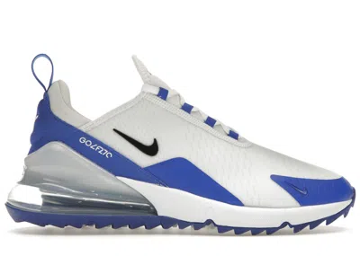 Pre-owned Nike Men's  Air Max 270 G Sneakers In White/racer Blue/pure Platinum In Multi