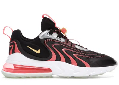 Pre-owned Nike Men's  Air Max 270 React Eng Aliens Sneakers In Black/pistachio Frost/magic Ember