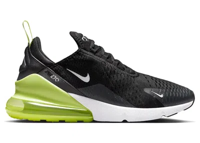 Pre-owned Nike Men's  Air Max 270 Sneakers In Light Lemon Twist/black/anthracite In Multi