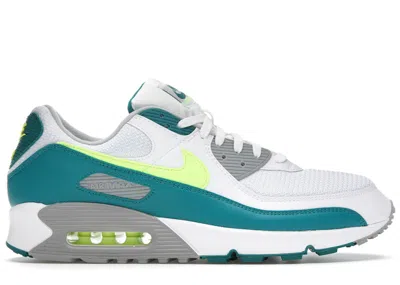 Pre-owned Nike Men's  Air Max 3 Sneakers In White/spruce/grey Fog In Multi