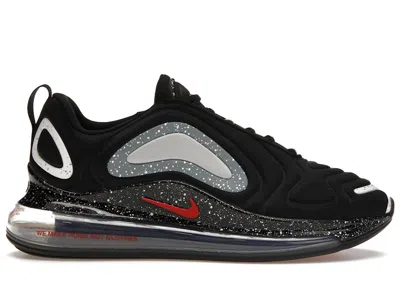 Pre-owned Nike Men's  Air Max 720 Undercover Sneakers In Black/university Red In Multi
