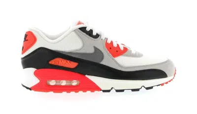 Pre-owned Nike Men's  Air Max 90 Og Infrared (2015) Sneakers In White/cool Grey/neutral Grey