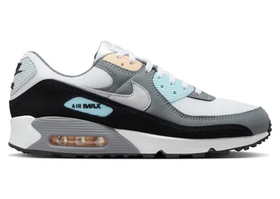 Pre-owned Nike Men's  Air Max 90 Sneakers In Cool Grey/pure Platinum/black
