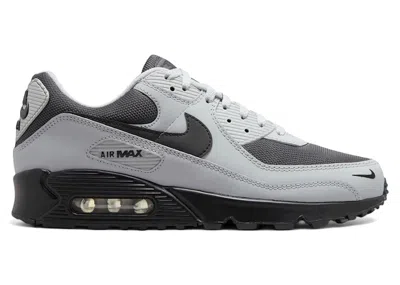 Pre-owned Nike Men's  Air Max 90 Sneakers In Light Smoke Grey/black/anthracite