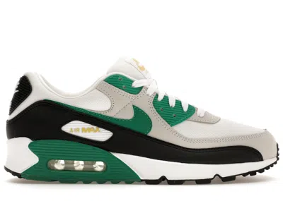 Pre-owned Nike Men's  Air Max 90 Sneakers In White/malachite/black
