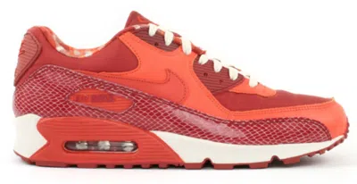 Pre-owned Nike Men's  Air Max 90 Steve Nash Sneakers In Tart/college Orange/terra Cott
