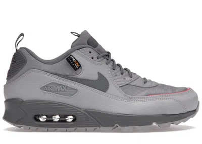 Pre-owned Nike Men's  Air Max 90 Surplus Sneakers In Wolf Grey/pink Salt/cool Grey