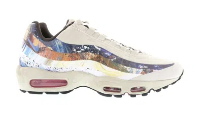 Pre-owned Nike Men's  Air Max 95 Dave White Rabbit Sneakers In Stone/thunder/light Bone In Multi