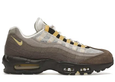 Pre-owned Nike Men's  Air Max 95 Nh Sneakers In Ironstone/celery/cave Stone