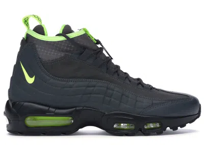 Pre-owned Nike Men's  Air Max 95 Sneakerboot Sneakers In Anthracite/dark Grey/volt In Multi