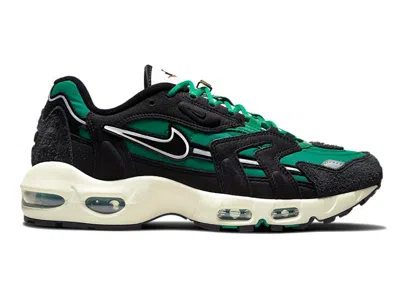 Pre-owned Nike Men's  Air Max 96 Ii First Use Sneakers In Pine Green/black/sail
