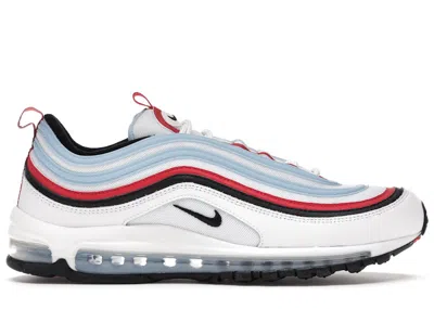Pre-owned Nike Men's  Air Max 97 Gundam Sneakers In White/black/university Red