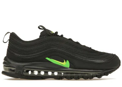 Pre-owned Nike Men's  Air Max 97 Just Do It Pack (2019) Sneakers In Black/volt/green In Multi