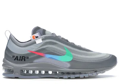 Pre-owned Nike Men's  Air Max 97 Offwhite Sneakers In Off White/menta/wolf Grey