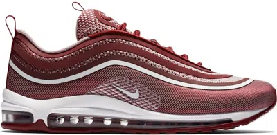 Pre-owned Nike Men's  Air Max 97 Ultra 17 Team Red Sneakers In Bordeaux/muslin/black In Multi