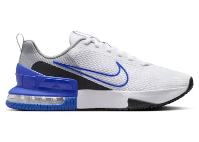 Pre-owned Nike Men's  Air Max Alpha Trainer 6 Hyper Royal Sneakers In White/light Smoke Grey/black In Multi