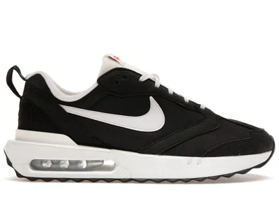 Pre-owned Nike Men's  Air Max Dawn White Sneakers In Black/ssummit White/metallic Silver