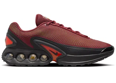 Pre-owned Nike Men's  Air Max Dn Sneakers In Team Red/black/gold
