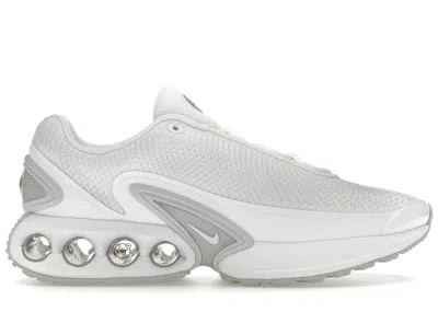 Pre-owned Nike Men's  Air Max Dn Sneakers In White/metallic Silver In Multi