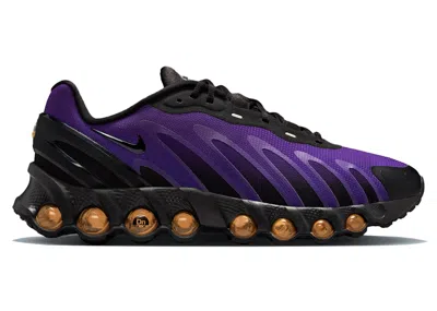 Pre-owned Nike Men's  Air Max Dn8 Fierce Purple Sneakers In Black/indigo Burst/total Orange In Multi