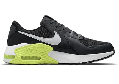 Pre-owned Nike Men's  Air Max Excee Sneakers In Black/volt/white
