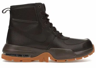 Pre-owned Nike Men's  Air Max Goaterra 2.0 Sneakers In Velvet Brown/baroque Brown/olive Khaki