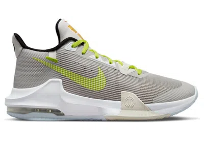 Pre-owned Nike Men's  Air Max Impact 3 Atomic Green Sneakers In Light Iron Ore/phantom/football Grey