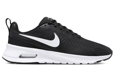 Pre-owned Nike Men's  Air Max Nuaxis Sneakers In Black/white In Multi