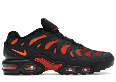 Pre-owned Nike Men's  Air Max Plus Drift Sneakers In Off Noir/black/dragon Red